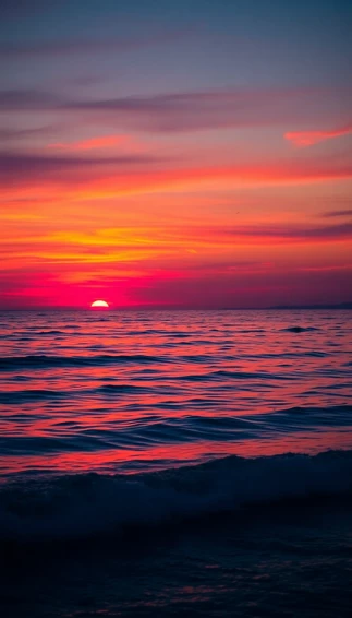 Ocean Sunsets Wallpaper