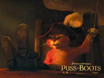 Boots Wallpaper Puss In