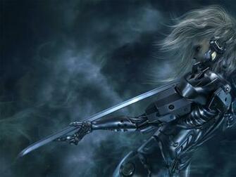 Metal Gear Video Games Cgi Weapons Artwork Raiden Solid