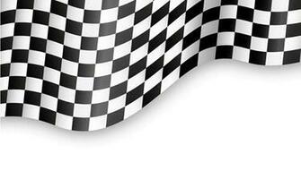 Black And White Checkered Background Vector