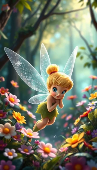 Tinkerbell Phone Wallpaper