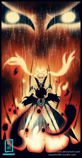 Naruto Nine Tails Photo