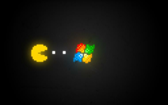 Windows Pacman Screen Wallpaper HD