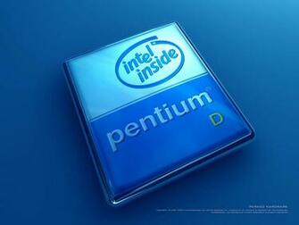 Logo Wallpaper Intel Pentium D
