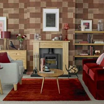 Living Room Wallpaper For Grey