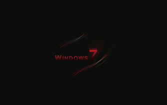 Windows Wallpaper Black And Red By