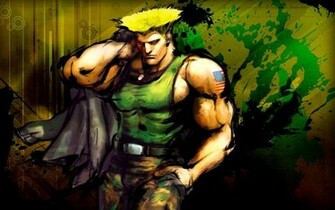 Super Street Fighter Iv Guile Desktop Wallpaper