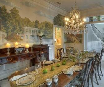 Embroidered Wallpaper Chinoiserie European Scenic
