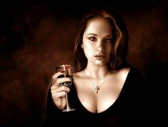 Vampire Femelle Wallpaper