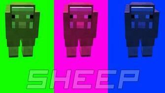 Minecraft Sheep Cinema4d Owca Wallpaper