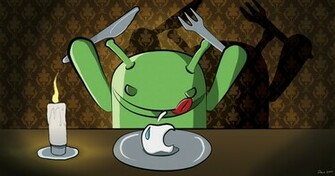 Android Vs Apple Funny Wallpaper For Fans Dzine360