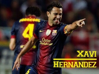 Football Xavi Hernandez HD Wallpaper