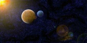 Pin Panoramic Space Planets Universe Wallpaper
