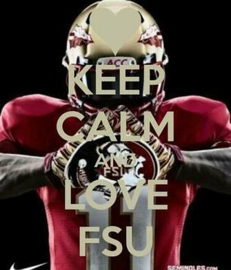 Keep Calm And Love Fsu Png By