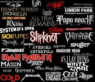 Screamo Band Collage Wallpaper By Di5turb3d One