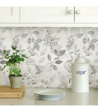 Wallpops Peel Stick Wallpaper Grey Breezy Joann