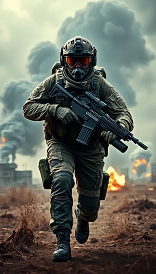 Military Soldier Phone Wallpaper