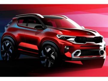 Kia Sonet Image Official Of Upcoming Suv Revealed