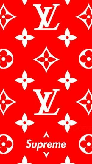 Lv X Supreme Lb Wallpaper