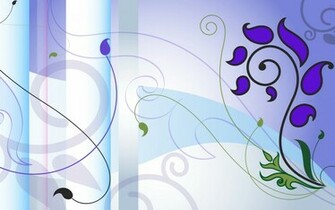 Violet Paint Vector Wallpaper HD