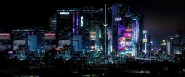 Night City Wallpaper From E3 Trailer Extended To