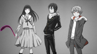 Noragami Yukine Yato And Hiyori Photo
