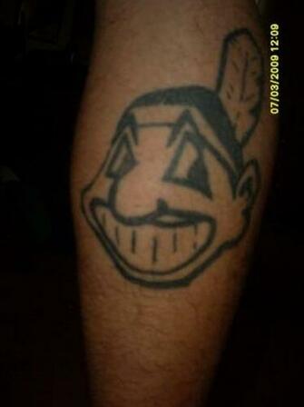 Cleveland Indians Chief Wahoo By Mobile Ink Tattoo