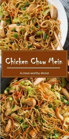 Top Delicious Chow Mein Chinese Food Best Wallpaper In HD Easy