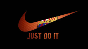 Fcb Nike iPhone Background Wallpaper