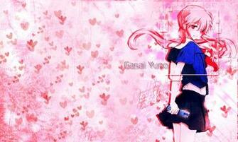 Wallpaper Gasai Yuno Mirai Nikki By Superstarelevate