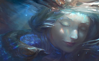 Lux Underwater Serenity HD League Of Legends Video Game Wallpaper By