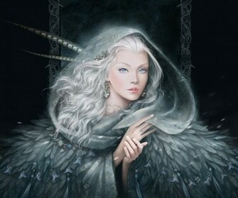 White Fantasy Princess Wallpaper For Nokia Xl