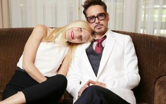 Robert Downey Jr And Gwyneth Paltrow Widescreen Wallpaper Wide