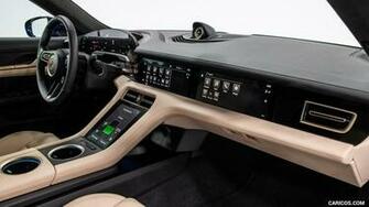 Porsche Taycan Turbo Interior HD Wallpaper