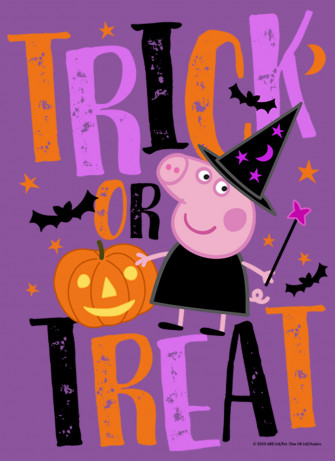 Girl S Peppa Pig Halloween Trick Or Treat T Shirt Fifth Sun