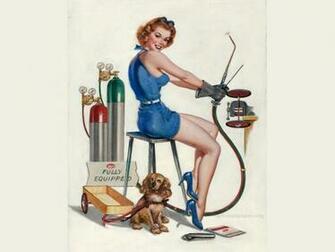 Mobile Wallpaper Feed Glamour Girl Vintage