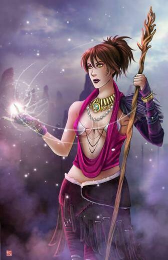 Dragon Age Morrigan By Tyrinecarver