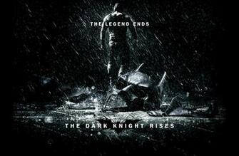 New Poster For The Dark Knight Rises Legend Ends League Of