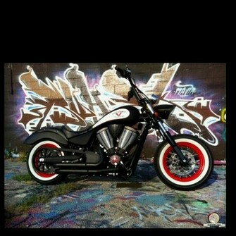 Chopper Victory High Ball Custom Motorbike