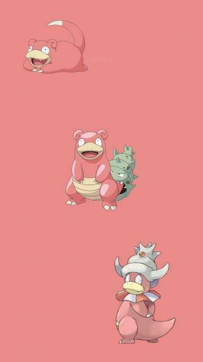 Slowpoke Slowbro E Slowking Pokemon All Anime
