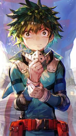 Izuku Midoriya All Might 4k Wallpaper