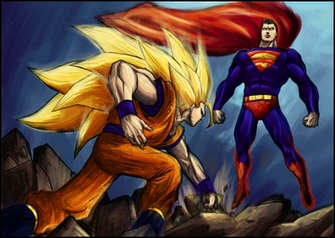 Superman Goku Wallpaper