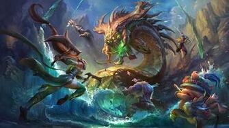Vs Akali Teemo Dr Mundo Nocturne Jarvan League Of Legends HD Wallpaper