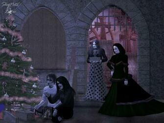 Vampires Gothic Christmas Wallpaper Glamorous Desktop