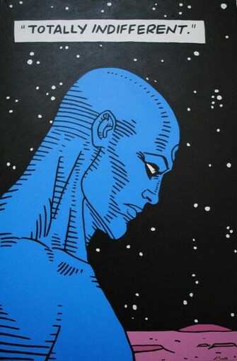 Dr Manhattan By Justinturcotte