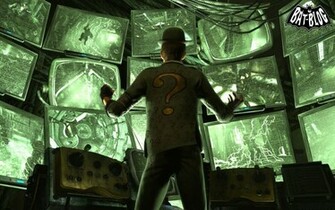 The Riddler Wallpaper Background From Batman Arkham City Video Game