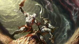 Kratos God Of War Wallpaper