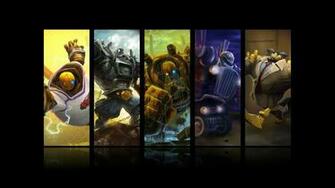 Blitzcrank All Skin Splash League Of Legends HD Wallpaper Lol Champion