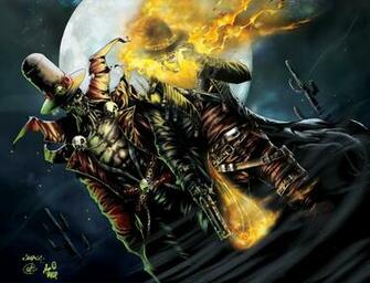 Spawn Vs Ghost Rider Comic Wallpaper Wallpaperin4k Net