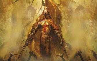Cross Warrior Wallpaper Metal Fantasy Heavy
